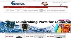 Desktop Screenshot of laundroking.com